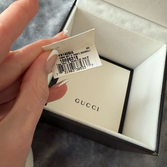 Gucci G-Series Diamond Watch – Stainless Steel – With Box – Luxury